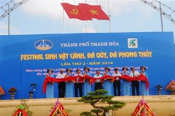 Khai mạc Festival sinh vật cảnh, đá quý, đá phong thủy TP Thanh Hóa lần thứ 2